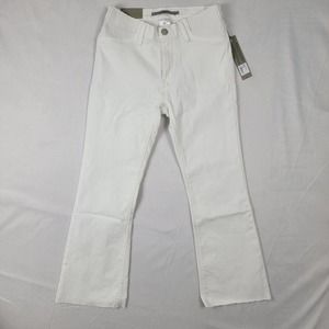 HUDSON Women's US 26 Nico Maternity Boot Cut Jeans Medium White
